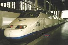 Sprava TGV AVE 100 . 06 v st. RENFE Madrid Puerta de Atocha ( Martin ROTTMANN - mj 1999)  (20)
