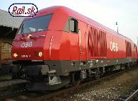 Postrkov� ru�e� �BB 2016 021-4 zr�chlen�ho vlaku 1733 po pr�chode v �st. �SR Nitra