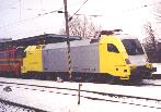 Rue 240 135-4 s ruom 1116 702-0 pre mimoriadny rchlik (Poprad-Tatry - ) Bratislava-Nov Mesto - Nrnberg Hbf na 6. koaji st. Bratislava-Nov Mesto (trs702r)