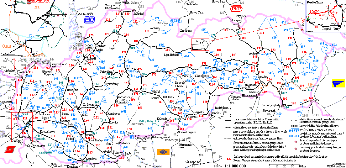 Карта залізниць україни