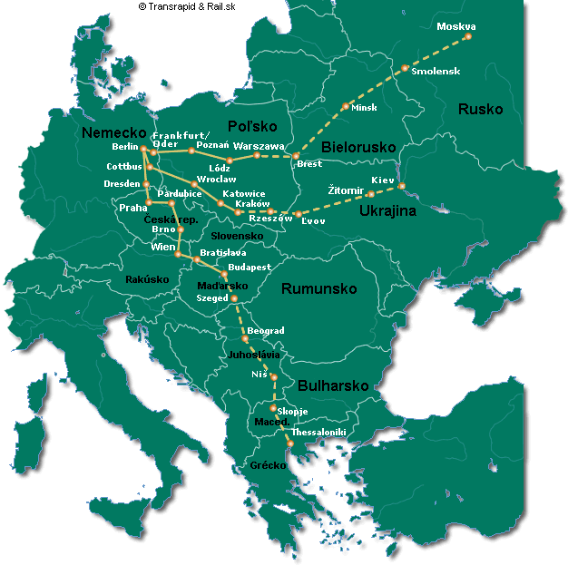 Možnosti systému Maglev Transrapid v strednej a východnej Európe
