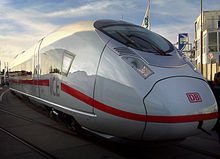 Siemens Velaro D at InnoTrans 2010 after handover of first train to DB./23 September 2010/Author: Spookster67