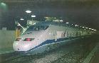 Súprava TGV EUROMED v žst. RENFE BARCELONA-SANTS